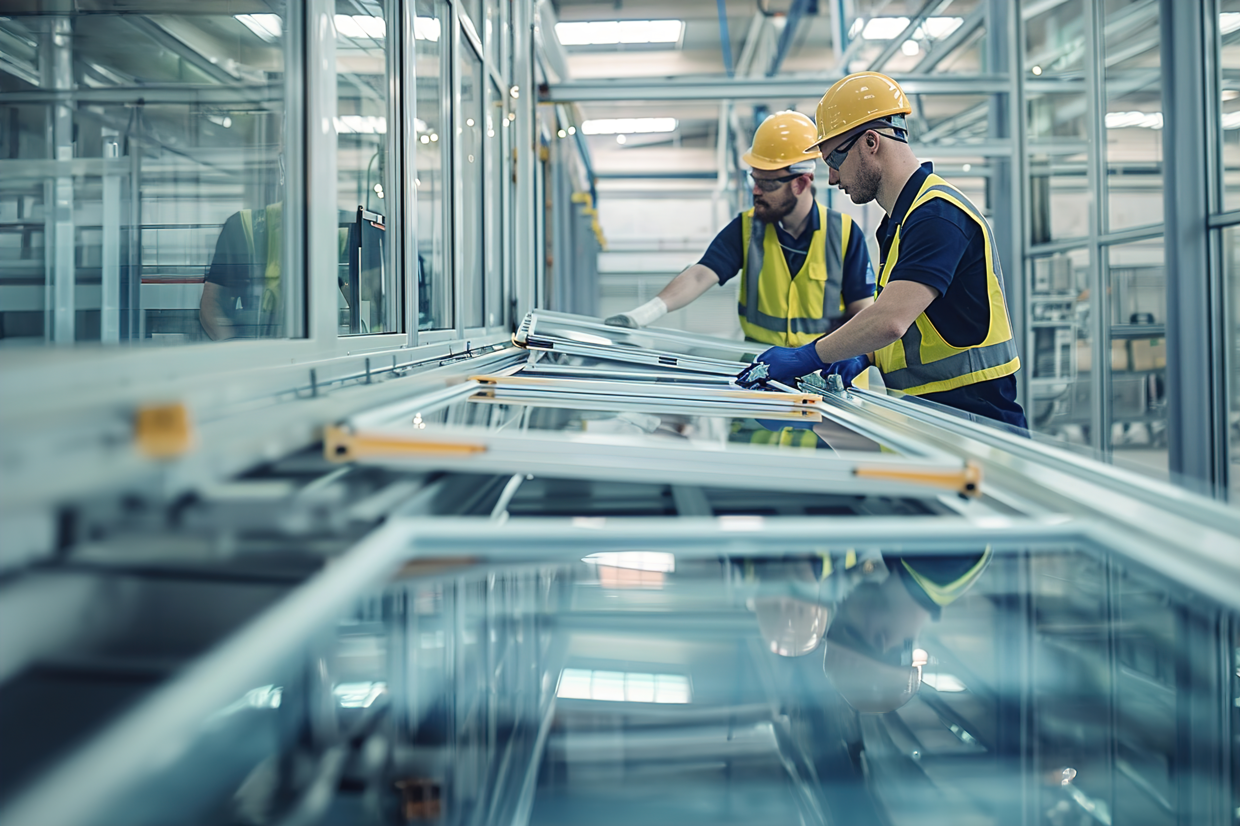 Energy efficient double glazed units